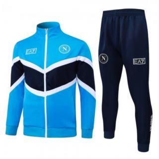 Chándal Napoli 2025/26- Bule with Black (Cremallera larga)